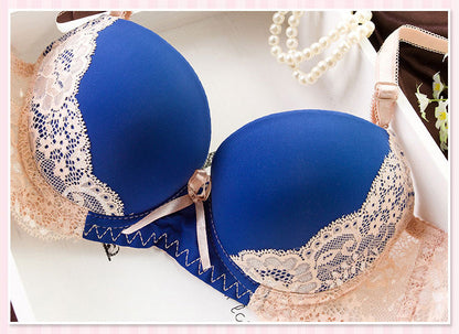 Voler Haut Women Bridal Lingerie Set of Lace Bra and Panty Set