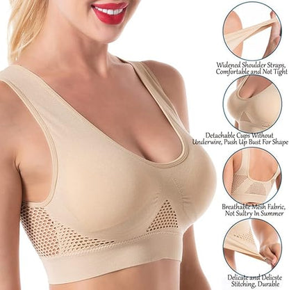 BUY 1 Get 3 FREE Breathable Cool Liftup Air Bra