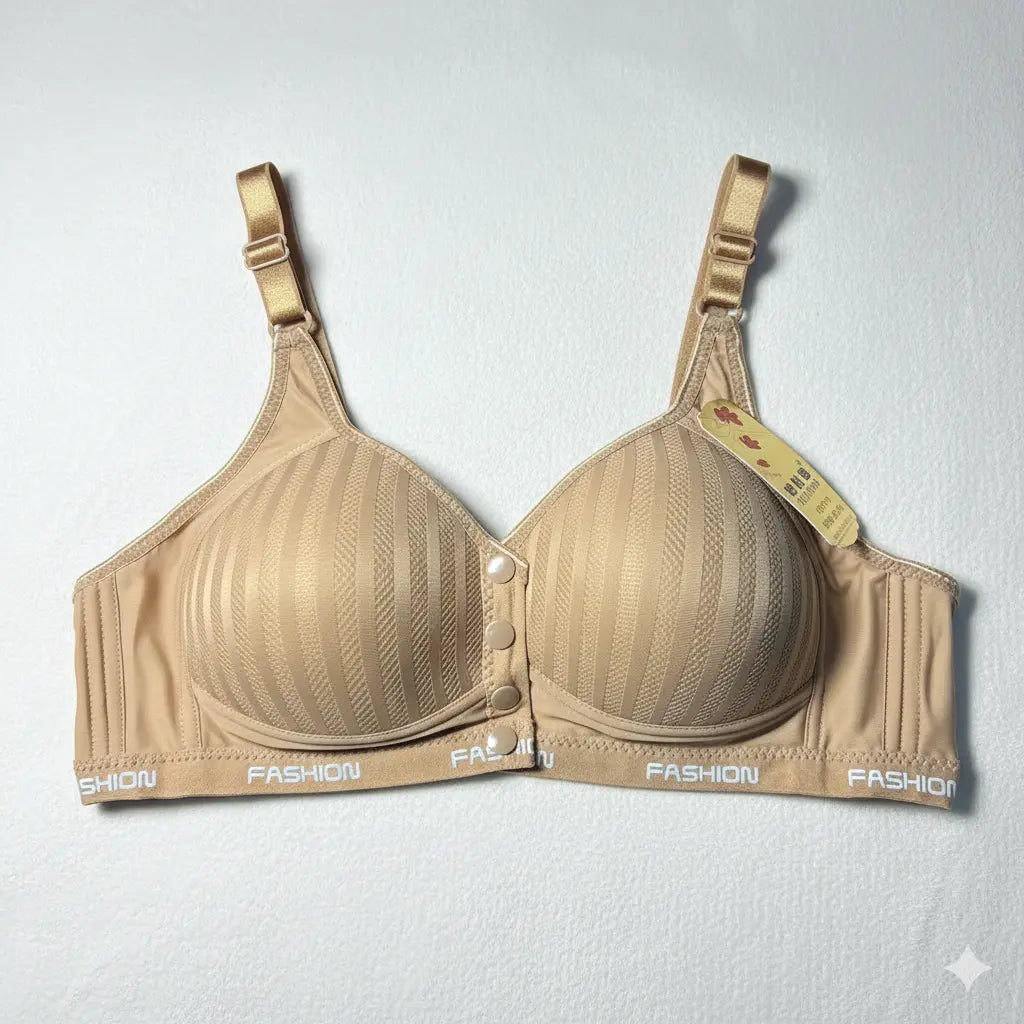 Ultra-Comfort Padded Button Bra for Women – Comfortable Daily Wear