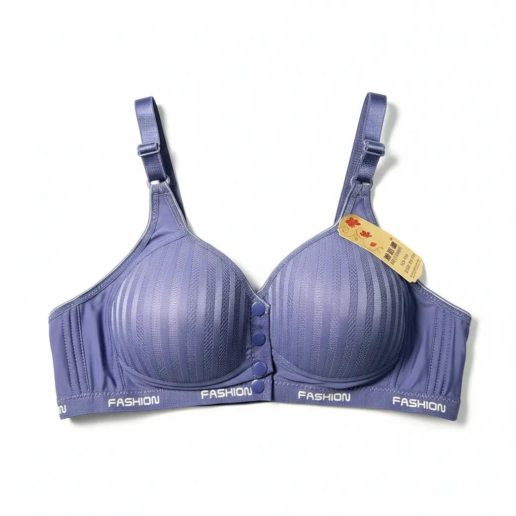 Ultra-Comfort Padded Button Bra for Women – Comfortable Daily Wear