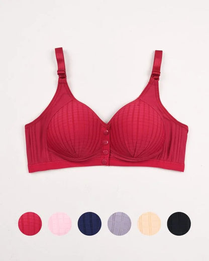Ultra-Comfort Padded Button Bra for Women – Comfortable Daily Wear