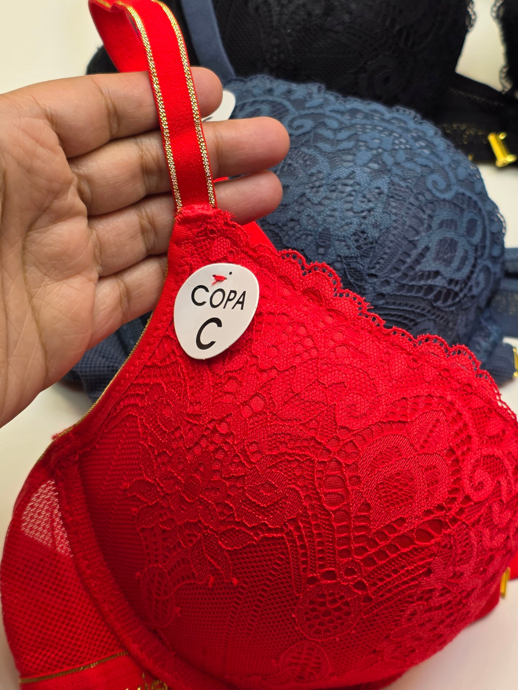 Front Buckle  Double Padded Full Coverage Bra.